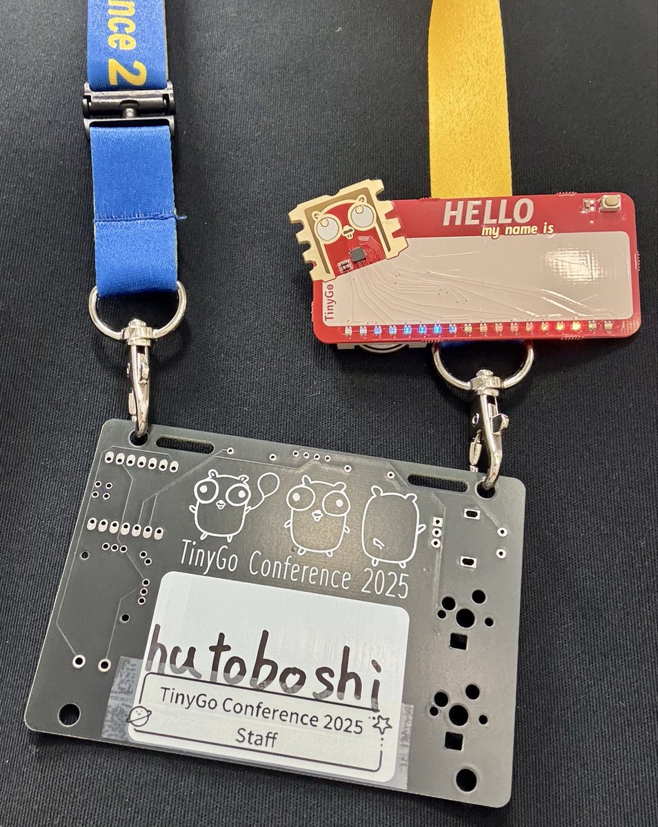 hutoccho_boshi's tweet image. TinyGo Conference 2025!!
スタッフとして参加してます!!
#tinygo #golang #tinygo_conf
