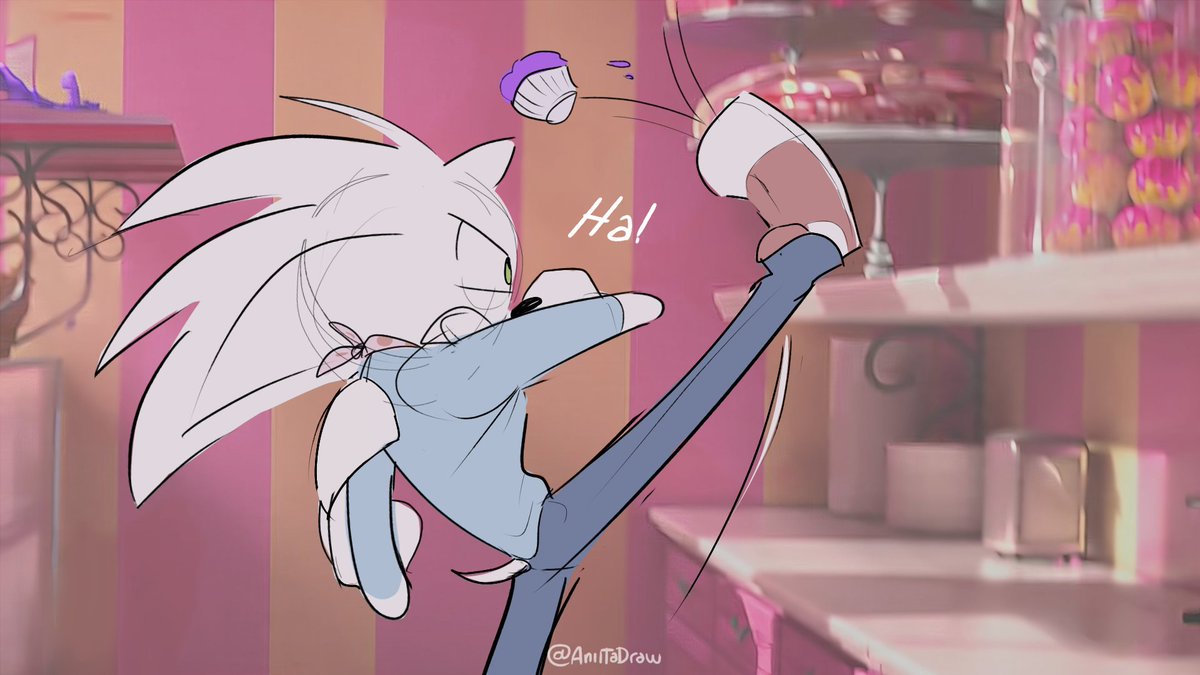 (1/10)
"Partners! Yeaaa" 🦔✨️
.
.
#Sonadow #Shadonic #AU #Despicableme