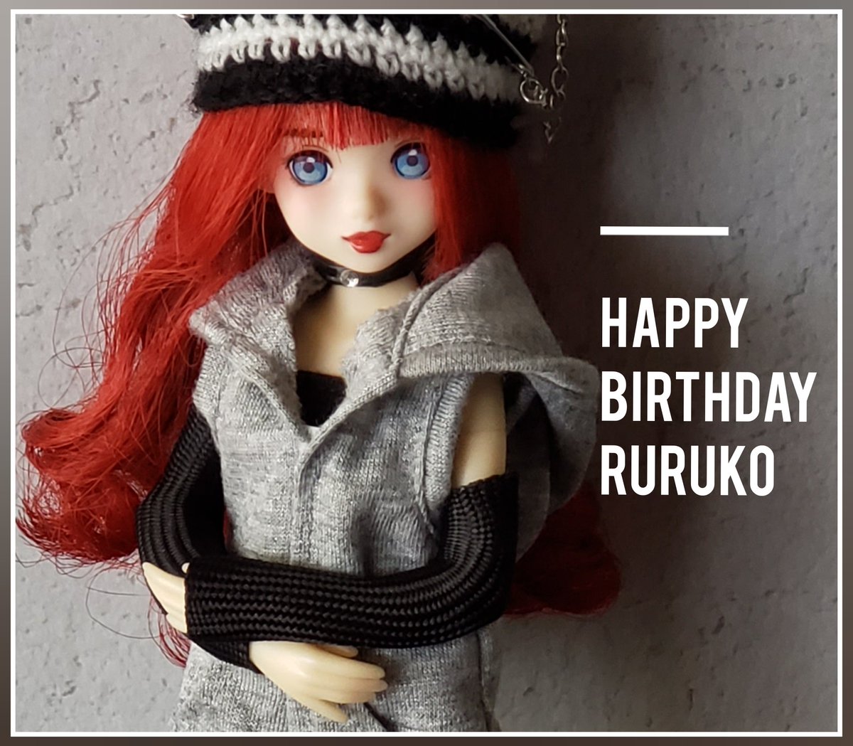 #rurukobirthday2025
うおーこのタグでお祝いするの憧れであった！仲間入りできて嬉しき。
ruruko forever♥