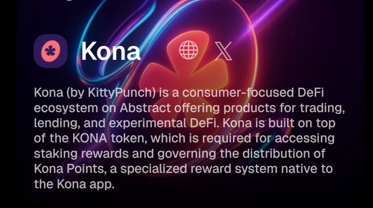 abusaddat2's tweet image. Just chilling at @xeetdotai’s tournament 😏
1.5M Kona Points in play, 600+ traders vibing 🔥 @KonaDeFi
Top 100 will walk away with the bag 💰

No signup, no stress — just signal it 💹
#Xeet #CryptoLife #Web3Vibes #Trading #AI #Kona #Monad