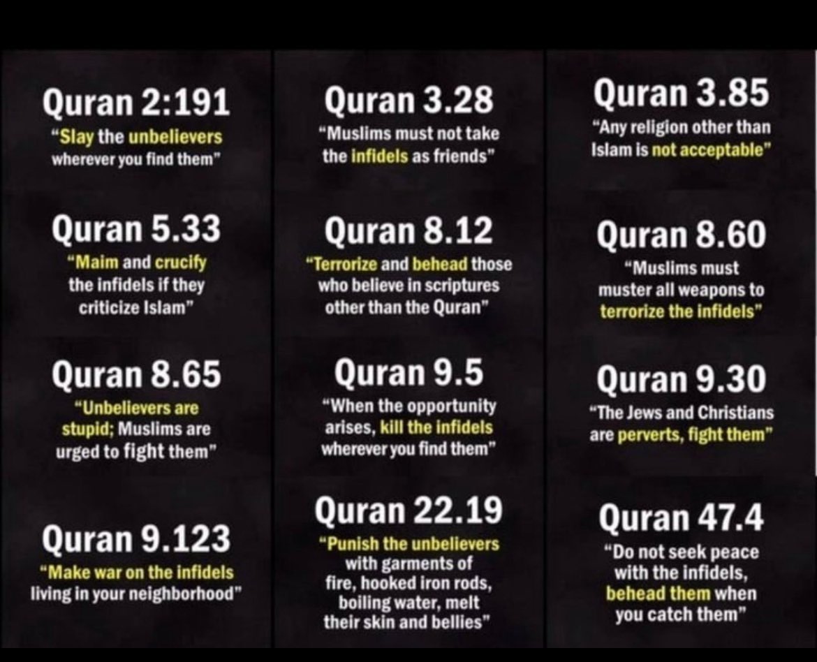 c_cgottlieb's tweet image. Your religion of “peace.”