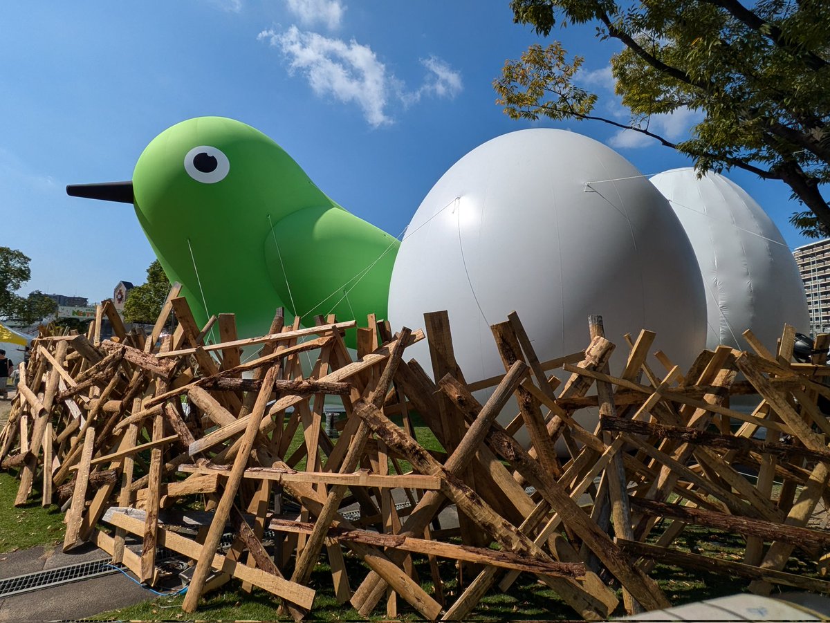 fjkkatsu29's tweet image. 朝イチの吉野ヶ里から、TOSU NESTIVAL2025へ。パピコのポーチを作ったりクイズラリーに勤しんだり、我ながらオフを満喫してるなと。またこんな祭りあるといいですね。
#TOSUNESTIVAL
#トスネスティバル