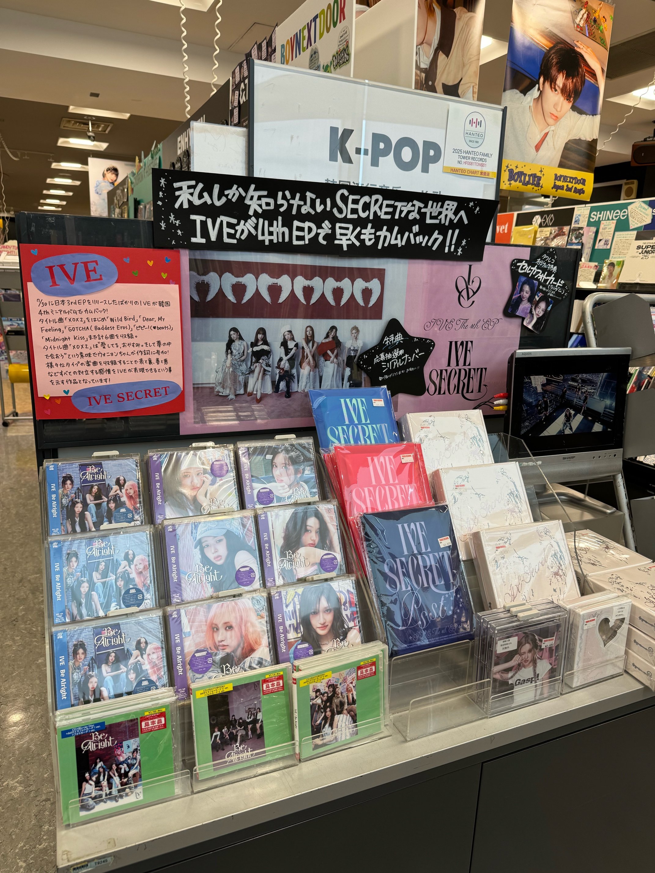 IVE Be Alright タワレコ渋谷抽選(C賞)トレカ 5枚セット IVE Be Alright タワレコ渋谷抽選(C賞)トレカ 5枚セット IVE Be