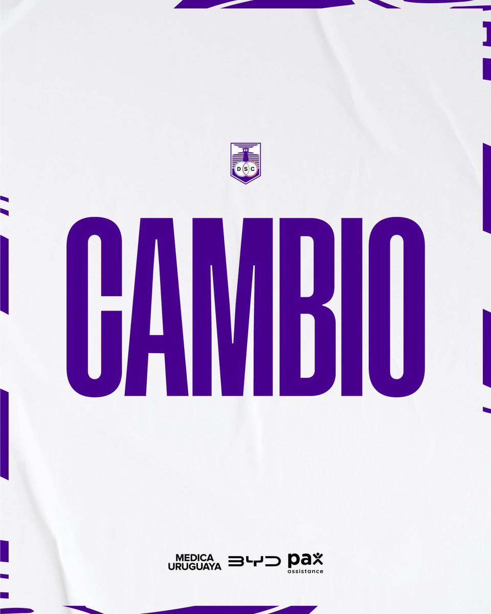 DefensorSp's tweet image. ¡𝗖𝗮𝗺𝗯𝗶𝗼! 🔁

Entra:
Brian Lozano

Sale:
Nicolás Wunsch

61&apos; [0-0] #SiempreTuerto