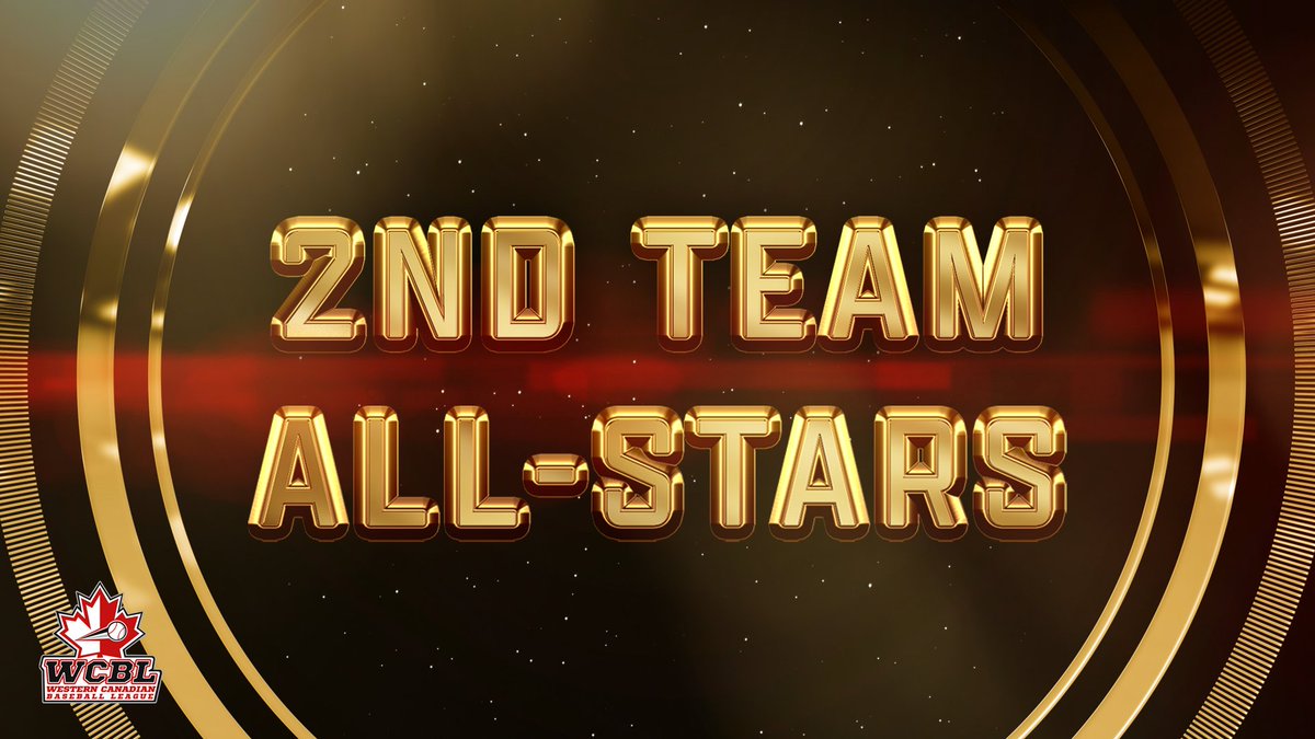 2nd Team WCBL All-Stars:

C: Luis Ayala

INF: Thomas Soto; Matthew Fox; Jaden Flores; Ryan Dauphinee

OF: Bernie Soccaras; Austin Gurney; Ethan Murdoch

DH: Cory Wouters

SP: Matt Whitney; Ian Heck; Tristan Harley

Relievers: Heath Hachkowski; Zac Laird