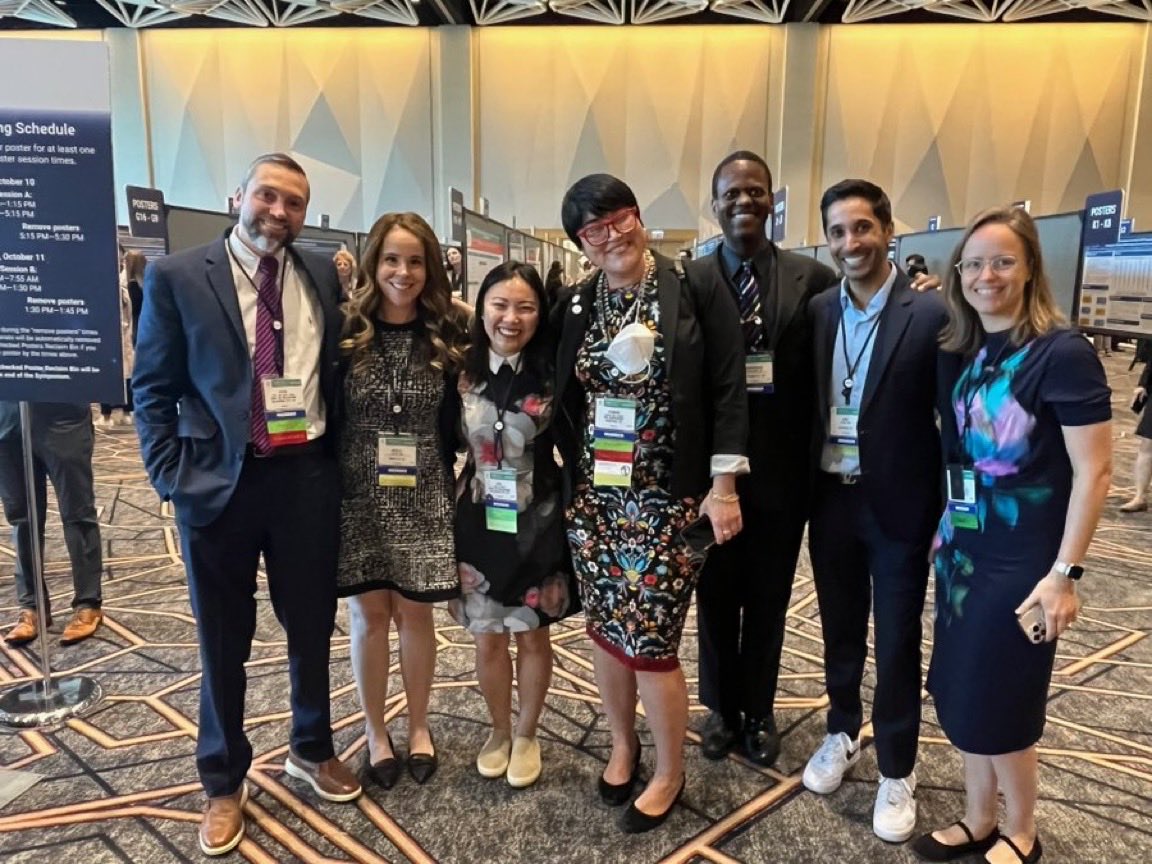 My 3rd #ASCOQLTY in the books! 

Feeling so #grateful to be a #FeaturedVoice at this meeting with this wonderful crew and leaving Chicago feeling #inspired from the impactful #CancerResearch and amazing people doing this work!