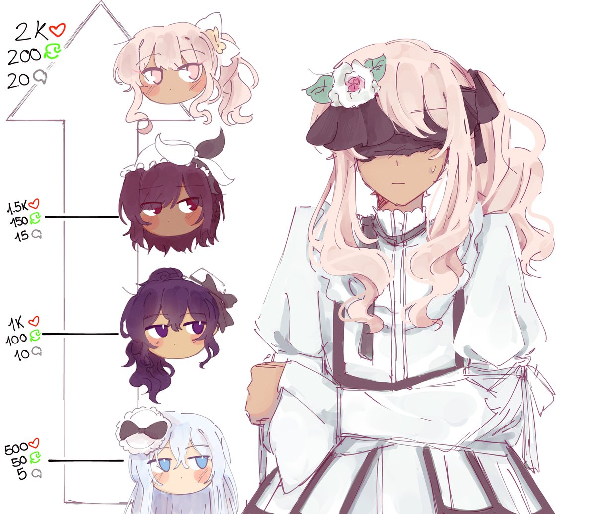 nicewhen's tweet image. help them get some love before the bells 🔔!!
#prsk_fa