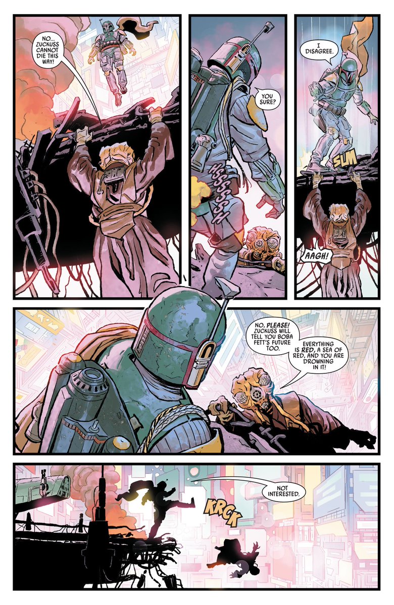 BestOfFett's tweet image. (Star Wars: War Of The Bounty Hunters #1)