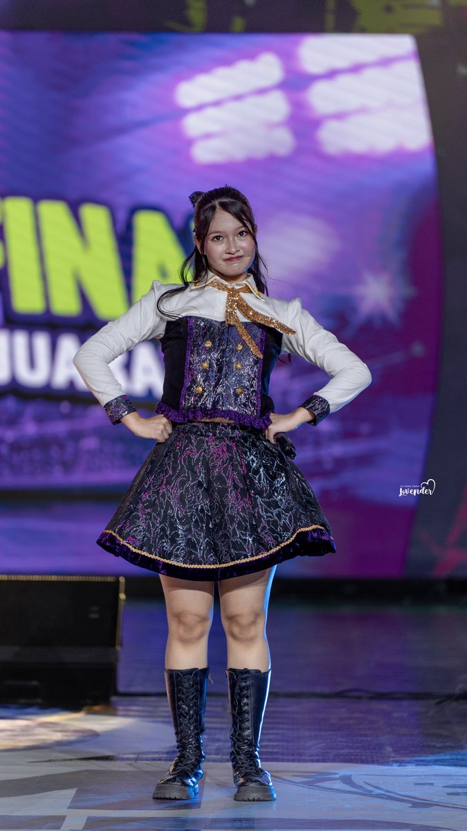 Grace in every move, confidence in every smile. <a href="/Elin_JKT48/">Celline Thefani</a>

At Grand Final Axis Nation Cup - 11.10.25