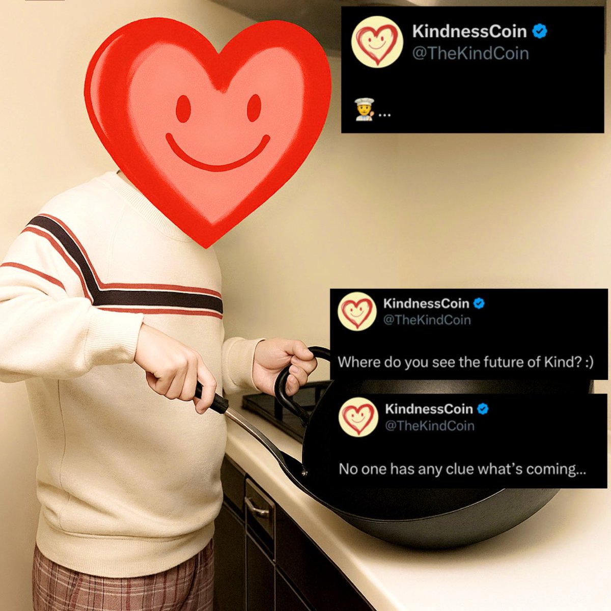 KindSkoob's tweet image. Chef Cole is cooking, but what’s on @TheKindCoin Mr. Kind’s menu?

Kindness is tasting real good at these prices. Hope you’re taking advantage and accumulating to your $KIND bags. 💼 

Soon Kindness will be fed Worldwide. ❤️🌎⏳
