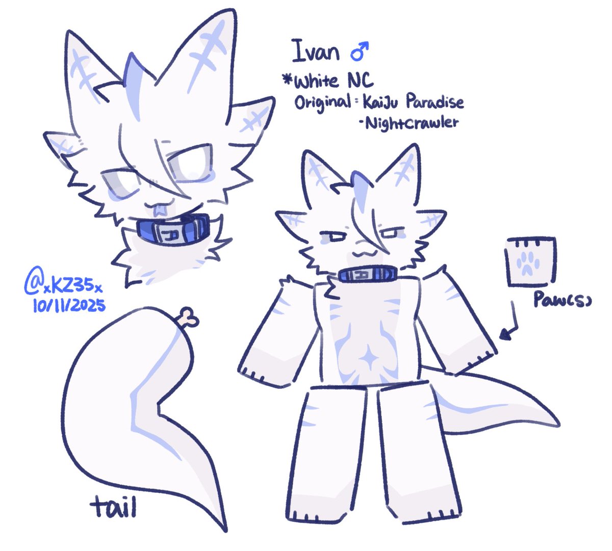 xKZ35x's tweet image. KP oc just for playing around with my friend
*sorry i changed a lot patterns/colors from the original design dont kill me
#kaijuparadise #kaijuparadiseoc #oc #furry