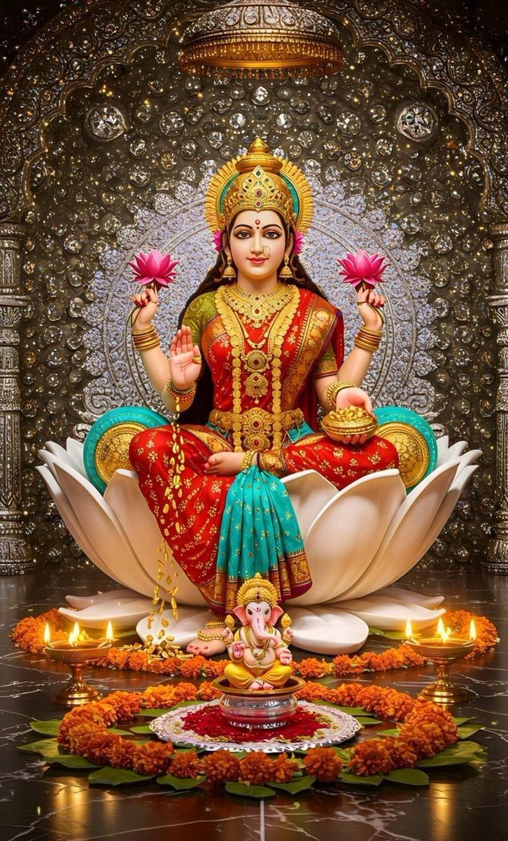 nityaa78's tweet image. धन की देव मां लक्ष्मी की सदा जय हो 
जय श्री लक्ष्मी नारायण 
जय श्री गणेश🙏🚩