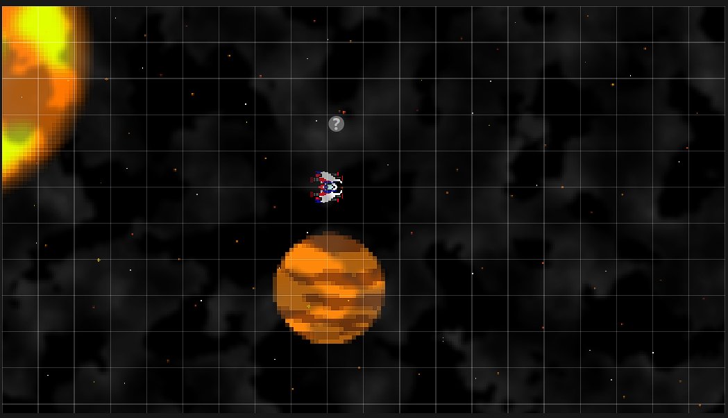 timhyattgames's tweet photo. Created our solar system using #aseprite, and added pixel space clutter (broken ships, asteroids, wreckage, satellites, and broken bombs). Things are moving along nicely. Today's goals: fix the options menu, improve menu sounds, improve enemy art. #pixelsinspace #games #indiedev https://t.co/bBL8X2YRQd