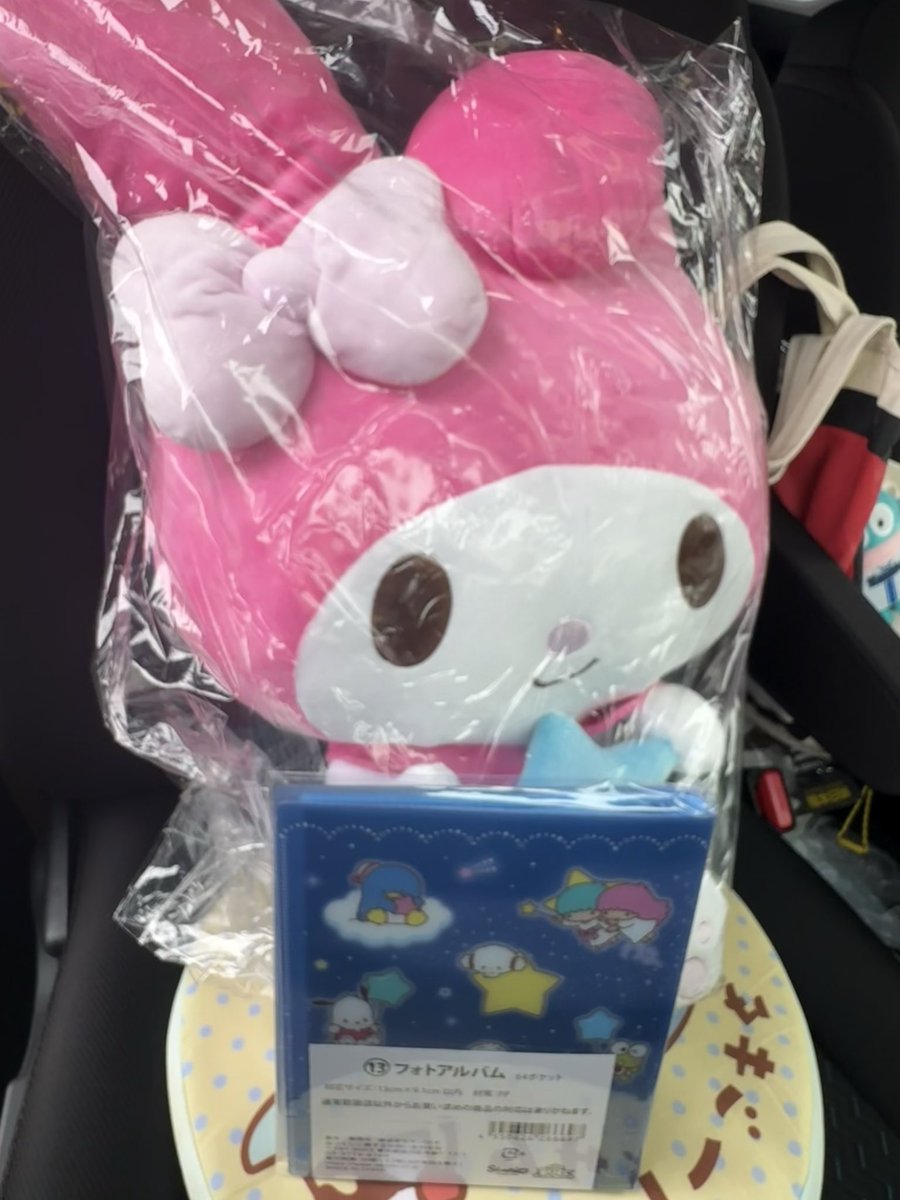 ruu2631's tweet image. サンリオくじ軽い気持ちでやったらマイメロちゃん…出来ればシナモが良かったな😂
#サンリオ当りくじ #マイメロディ #マイメロ #シナモロール #シナモ