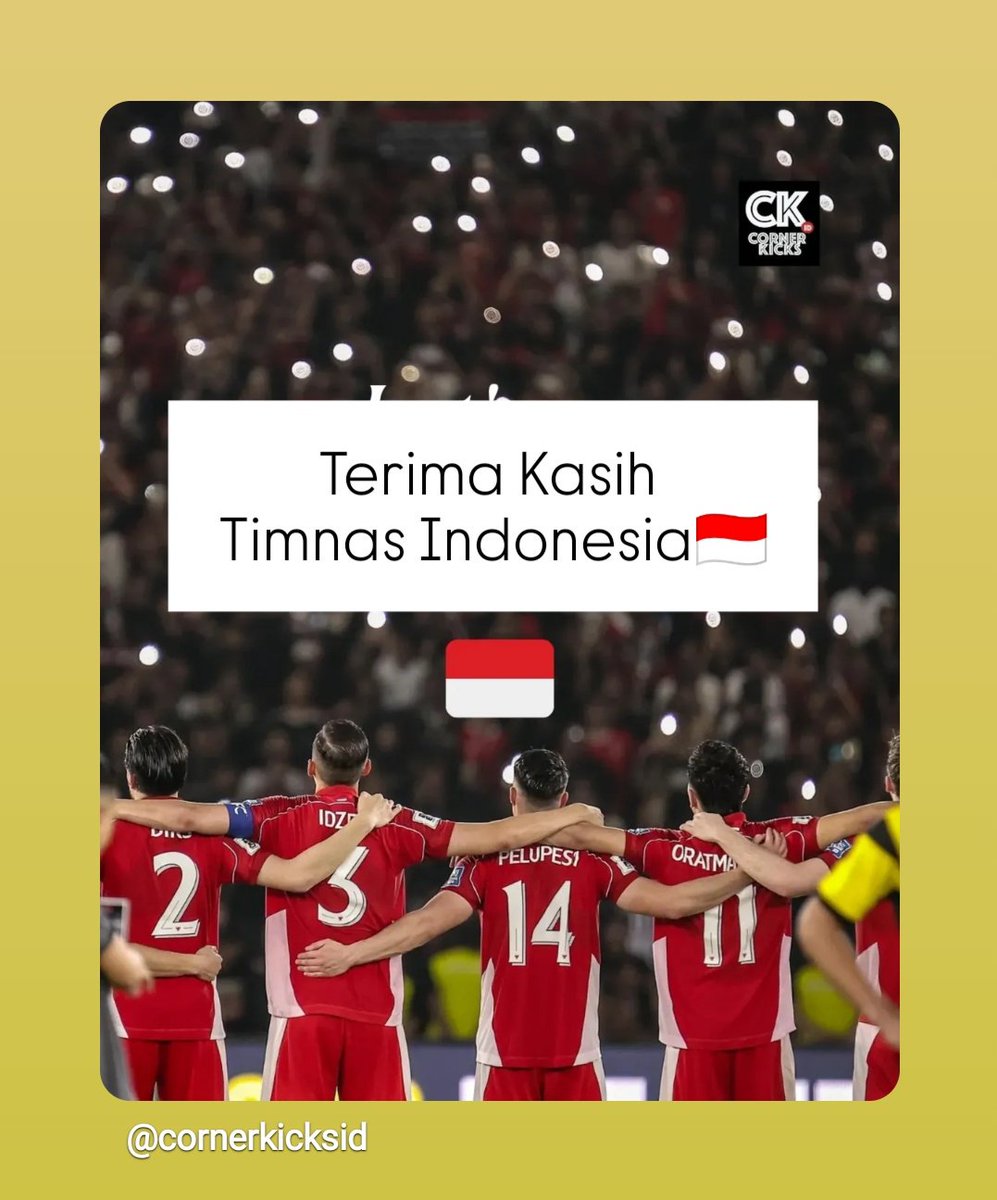 Terima Kasih Timnas Indonesia #PatrickOut