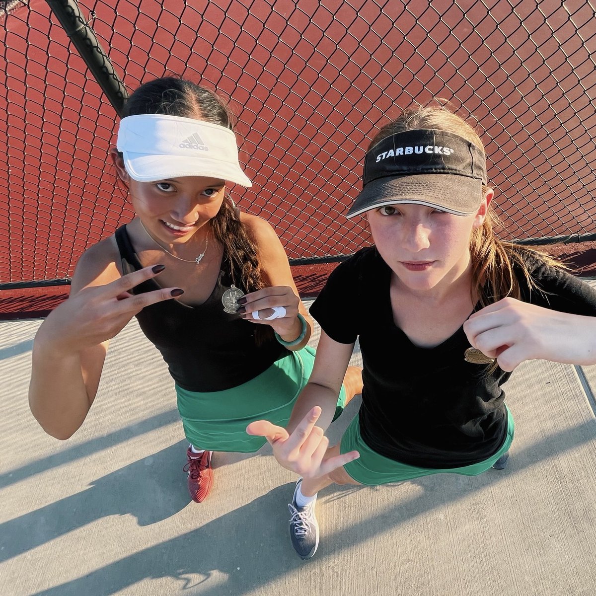 The absolute best day for these 2 seniors! Not only did they punch their ticket to State, but they came in as the 4 seed and upset Goddard in the consolation match to finish 3rd place in our regional! Now… let’s go to State!!!🥉🎟️