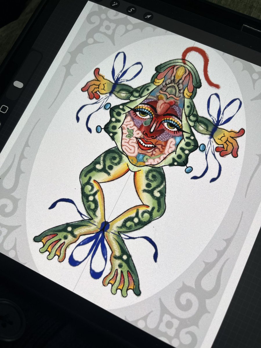 here’s something I’m drawing for fun 🙂