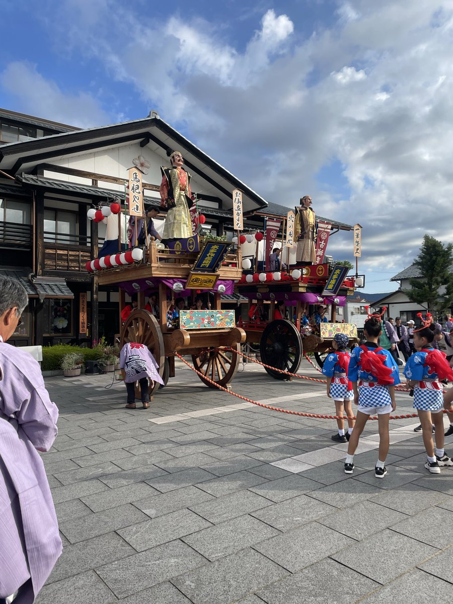 SinkerDown's tweet photo. 地元の祭りに参加中😄 https://t.co/7WpY2rS5vo