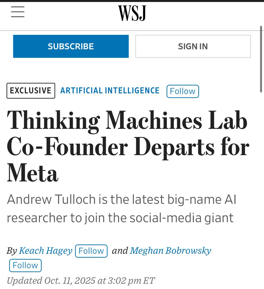 himanshustwts's tweet image. you find your way out of big labs to build a generational company ever just to fall into the trap again