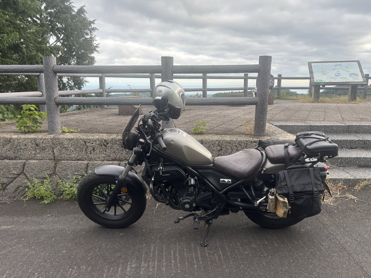 mugi_alc20's tweet image. 大山を環状ツーリングしてきました。