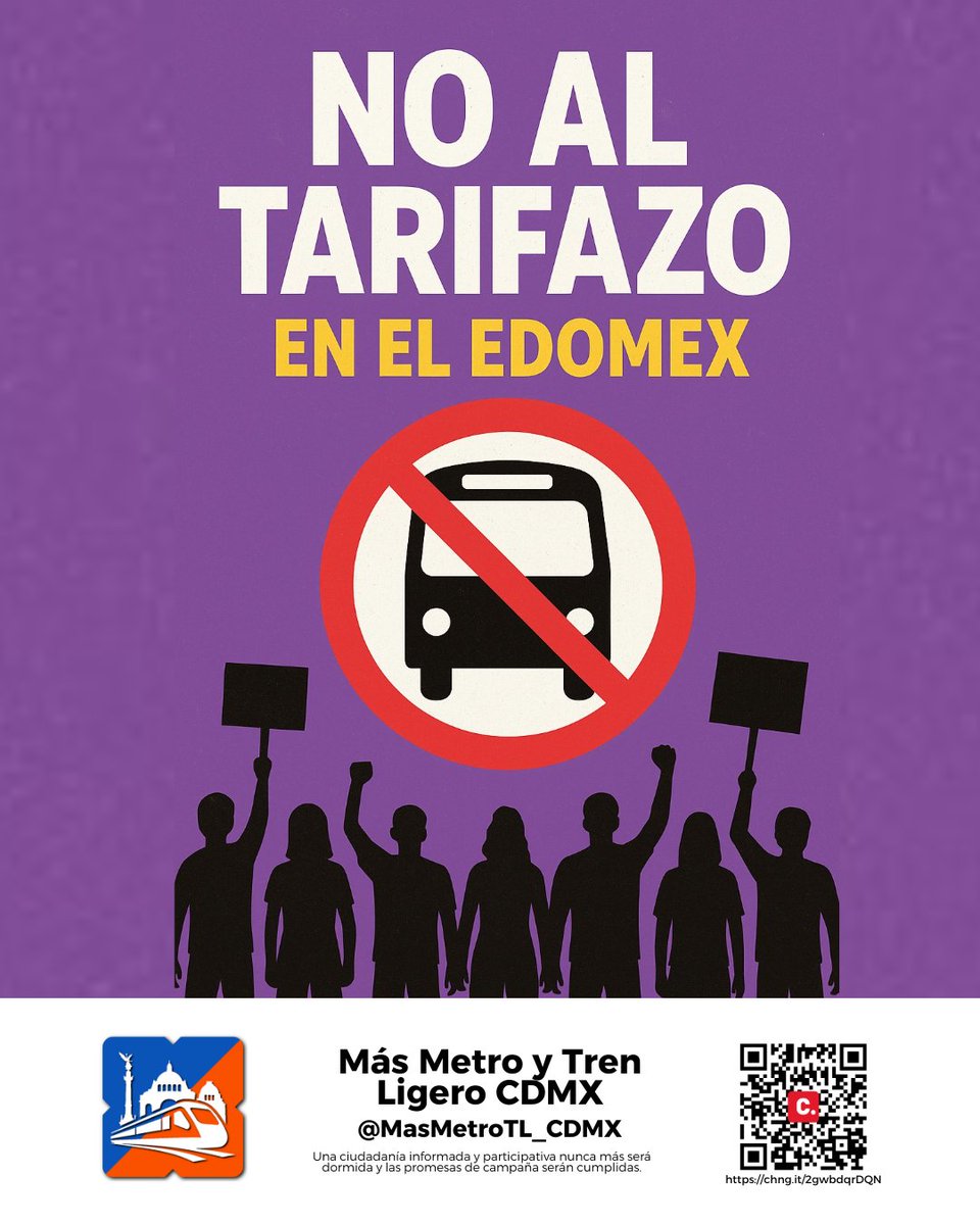 COMUNICADO del colectivo <a href="/MasMetroTL_CDMX/">Más Metro y Tren Ligero CDMX</a> con respecto al tarifazo en el EDOMEX y nuestro apoyo al frente <a href="/NoAlTarifazoEM/">NoAlTarifazoEDOMEX</a> 
#NOAlTarifazoEdomex #MejorMovilidadEDOMEX