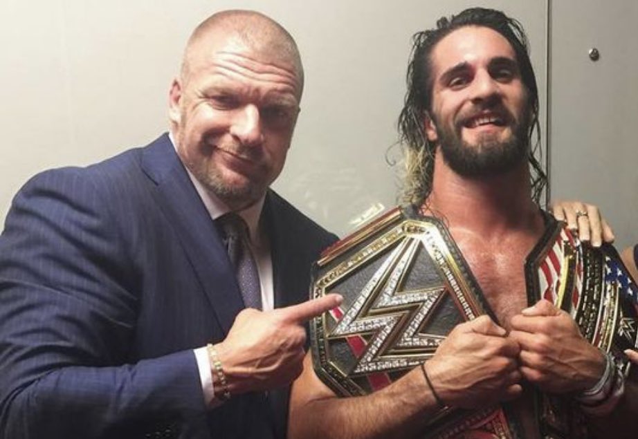 Falbak_'s tweet image. El hijo favorito de Triple H siempre será Seth Rollins