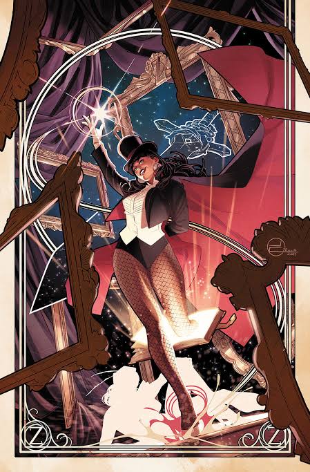Greg Rucka is not writing the Zatanna book. He was just joking at the panel.

Most likely expect Jamal Campbell to return to write and draw her as he was one of the creators attached to DC Next Level!