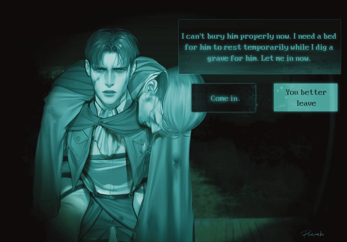 let them in 😭

#エルリ #Eruri #noiamnotahuman