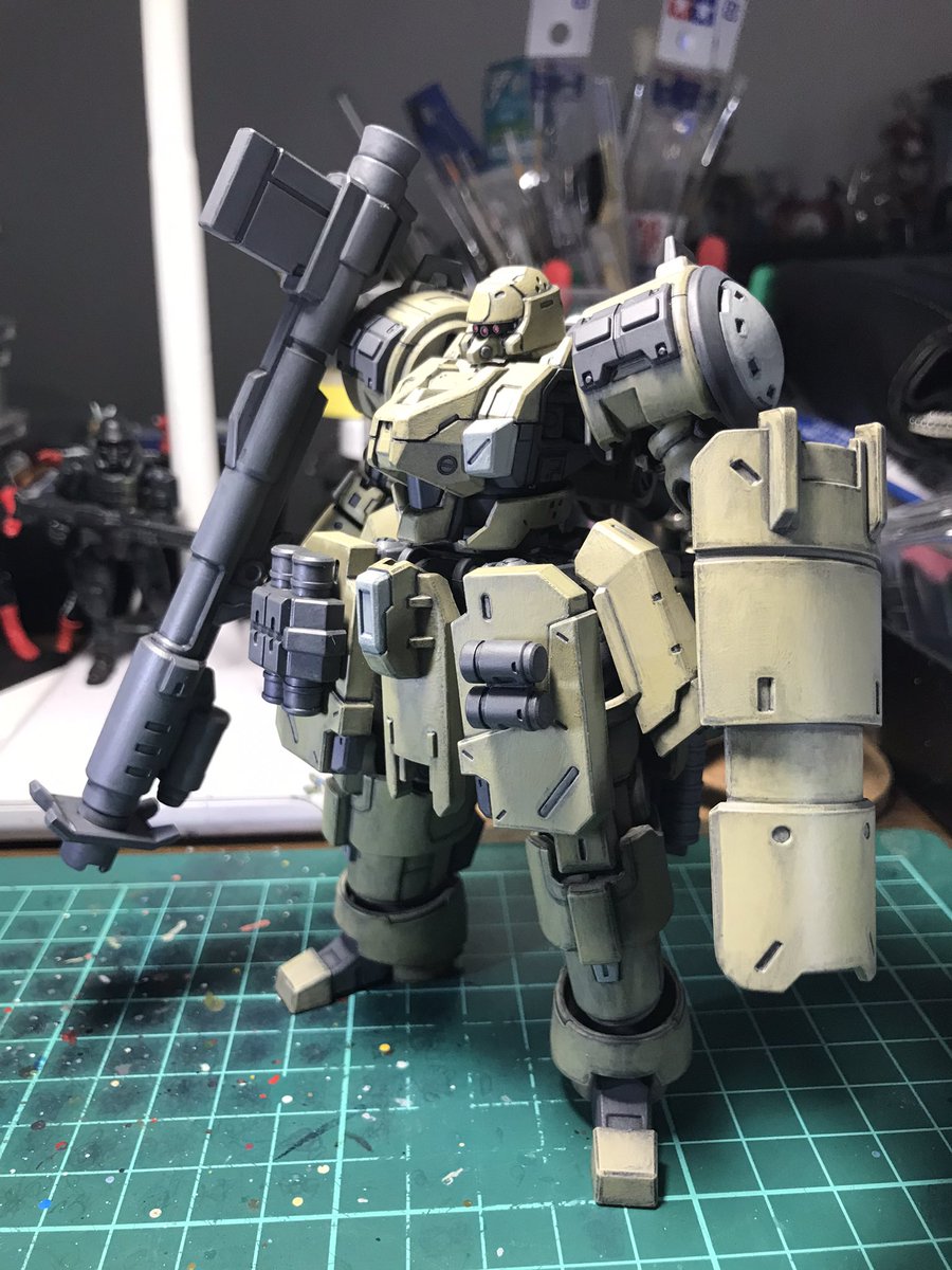 6f4z9ncrq4's tweet image. #プラモは塗っても楽しい
1/144 ZA-08 ザロヴ