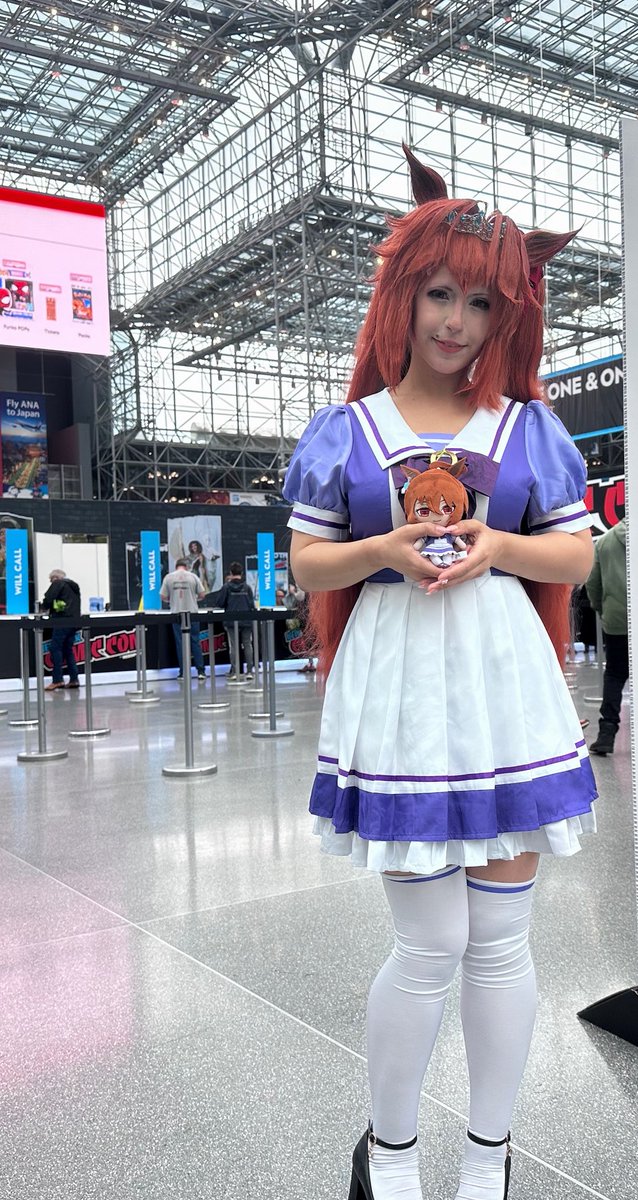 MyMeloCosplay's tweet image. Daiwa Scarlet at New York Comic Con 2025 Day 3 #umamusume #DaiwaScarlet #NewYorkComicCon2025