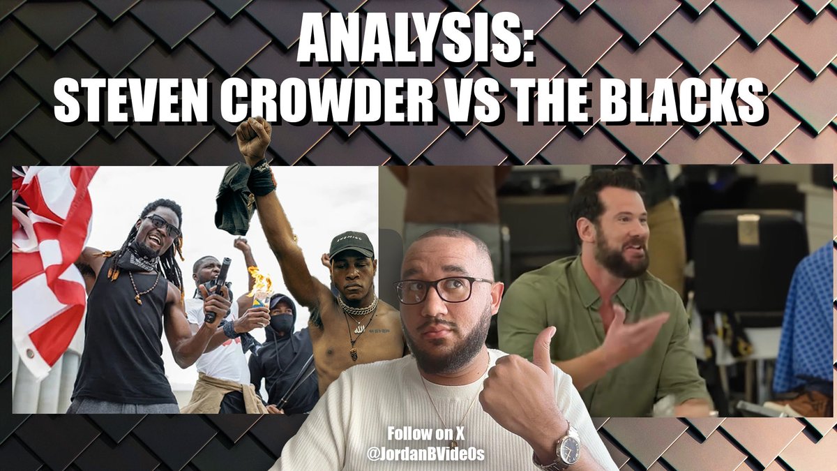 I did a 2-2.5 hour analysis of this convo and it’ll be live on my channel in 15 minutes

YouTube.com/JordanBVideos