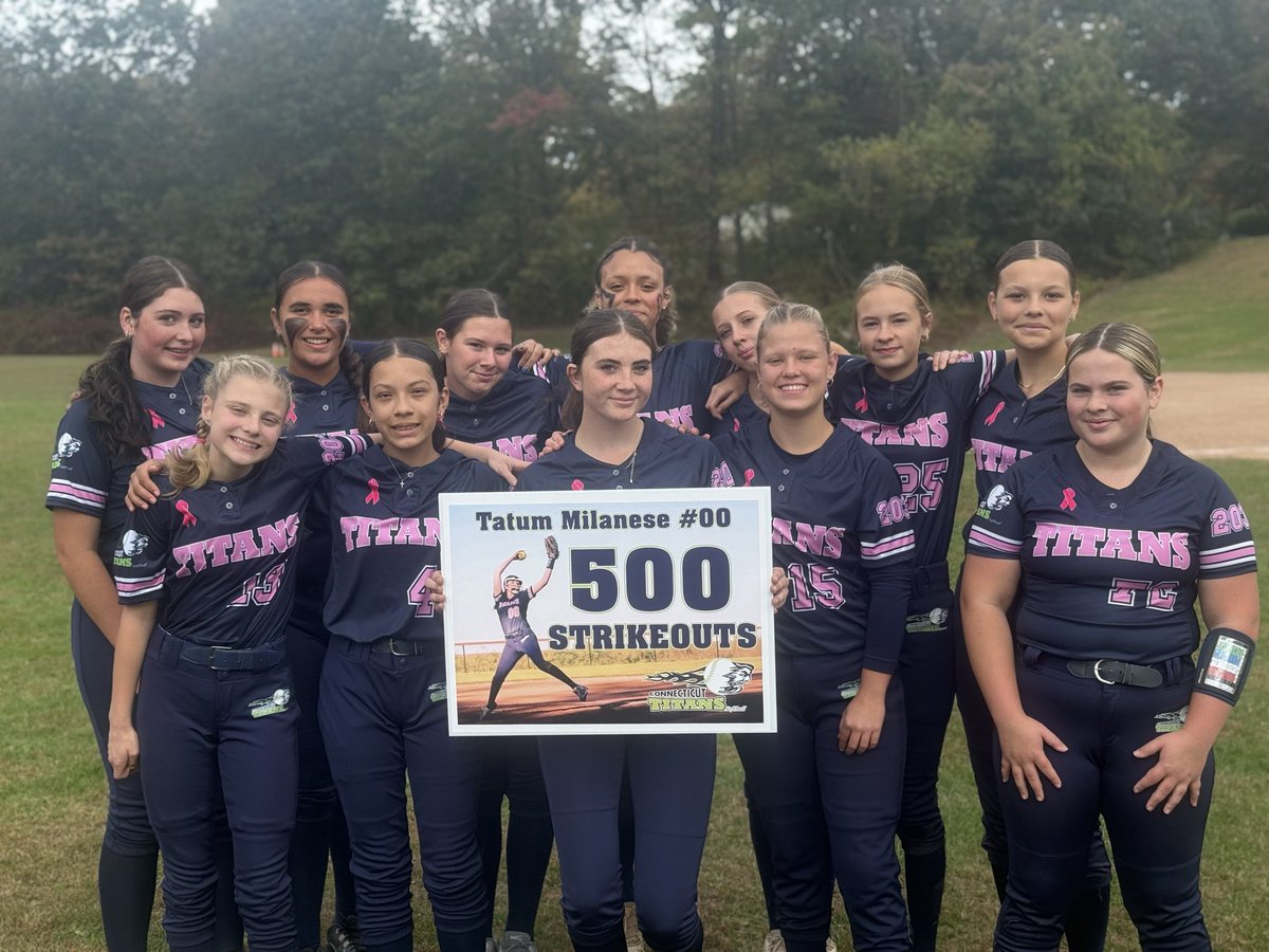 CT Titans Softball tweet media