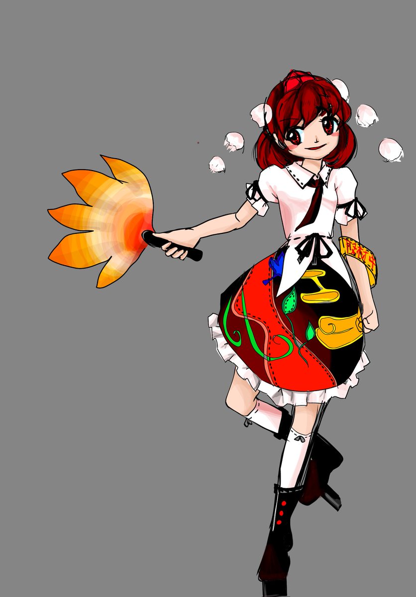 Titoku_Housi's tweet photo. 「手加減してあげるから、本気でかかってきなさい」

 #射命丸文
 #東方風
 #ZUN絵風
 #東方Project https://t.co/n2BBuxIxS5