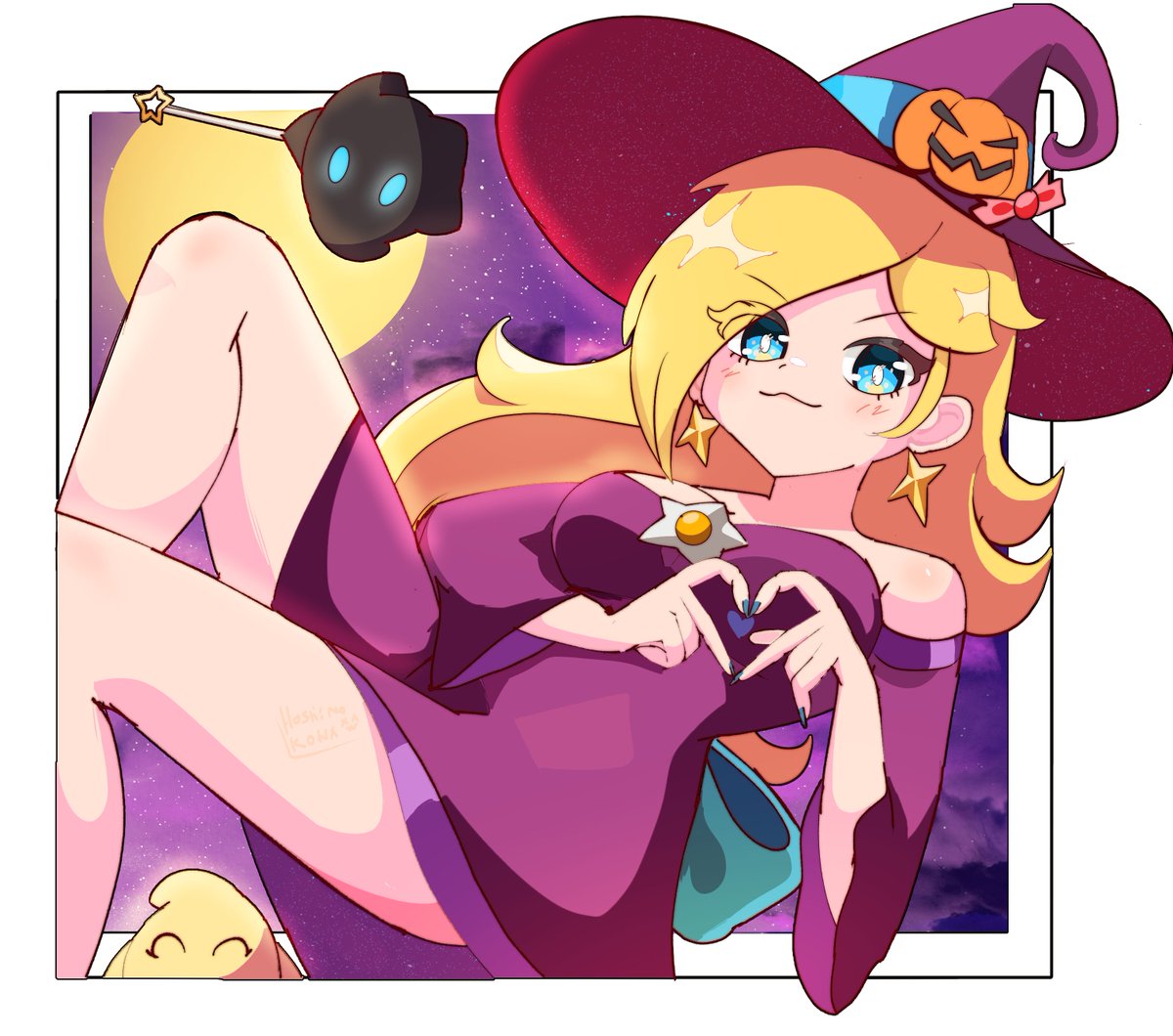 HoshiNoKotta's tweet image. Witch Rosalina 🌟
(with a bit of smugness haha)
#Rosalina