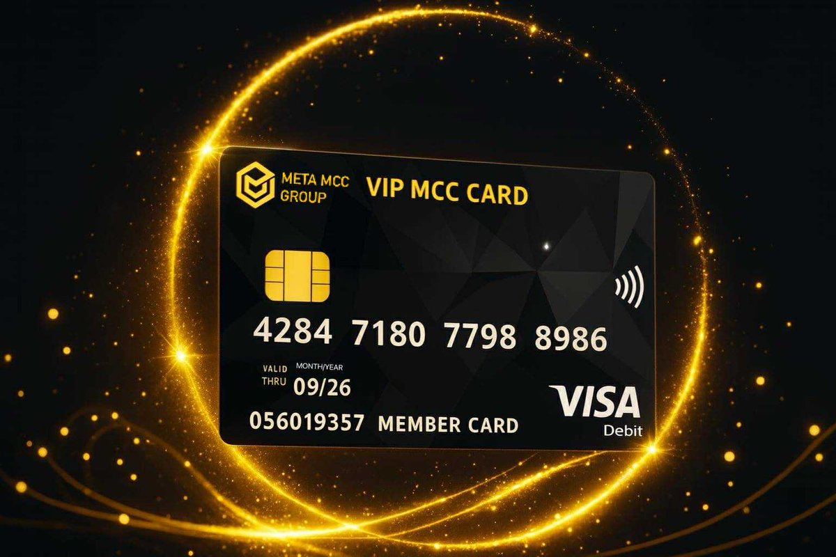 metamcc2025's tweet image. META MCC VIP Card – Where technology meets financial excellence!
More than a card — it’s your key to global payments 🌍
Convert USDT to USD instantly ⚡ and enjoy seamless withdrawals or payments anywhere Visa is accepted.
#MetaMCC #VIPMCC #MetaMCCCard #CryptoVisaCard #Fintech