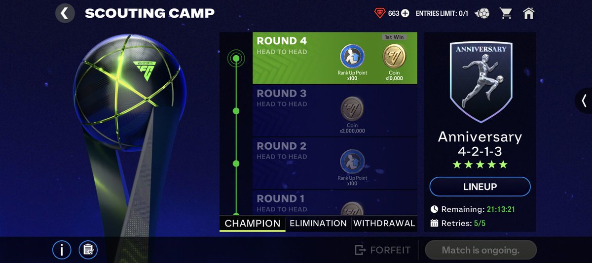 _tirthankar_m's tweet photo. @EASFCMOBILE Please fix this issue 
Scouting Camp final match is going on from last 12 + hrs! I am Unable to join any match because of this. https://t.co/KKmLPyVk4W