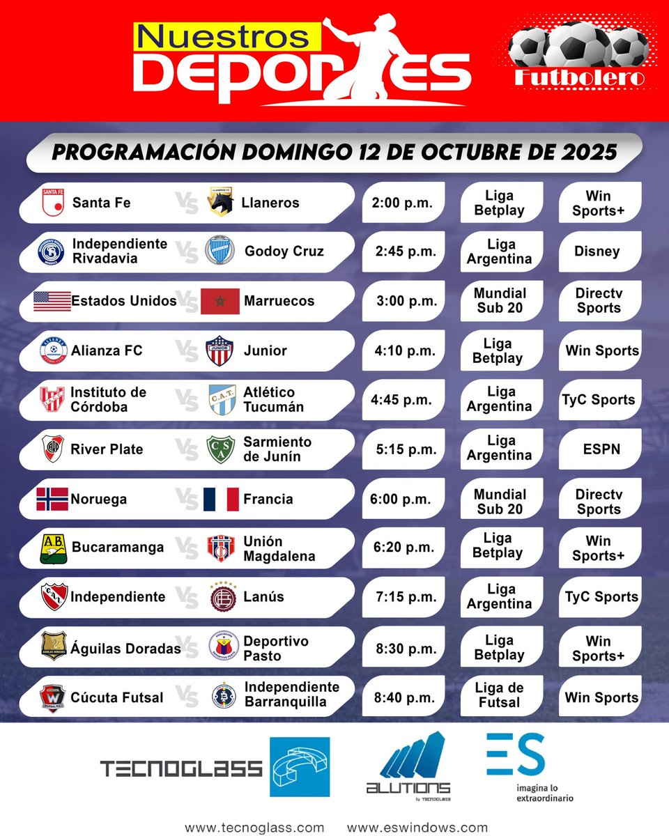 nuestrosdporte2's tweet image. #Programación deportiva del domingo 

facebook.com/share/1CgCLFUk…