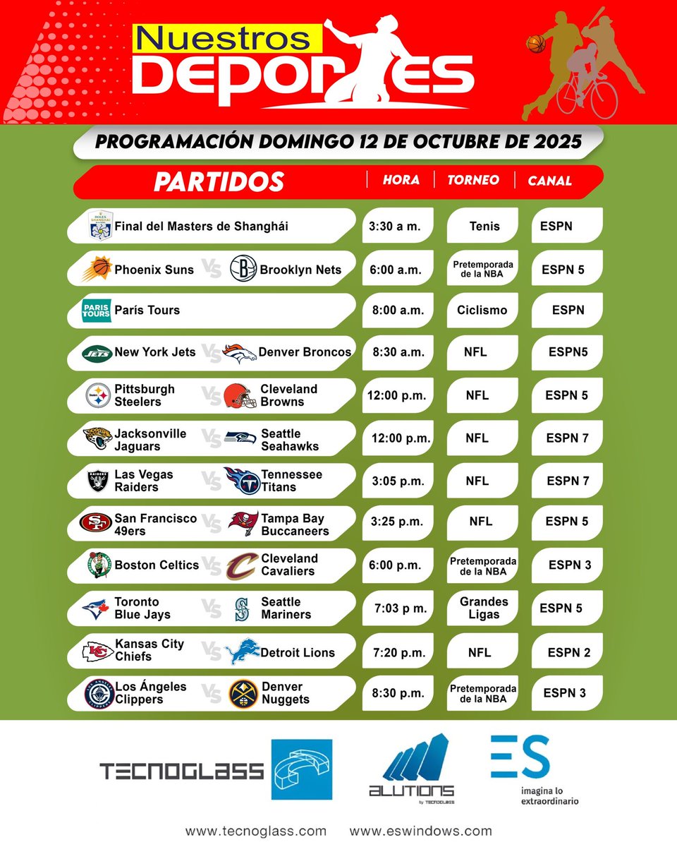 nuestrosdporte2's tweet image. #Programación deportiva del domingo 

facebook.com/share/1CgCLFUk…