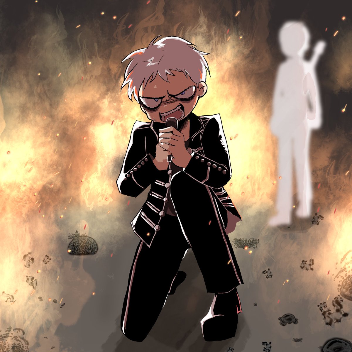 futami_0219's tweet photo. Famous Last Words #mcrtwt #MCRfanart https://t.co/z9X2hkXYMY