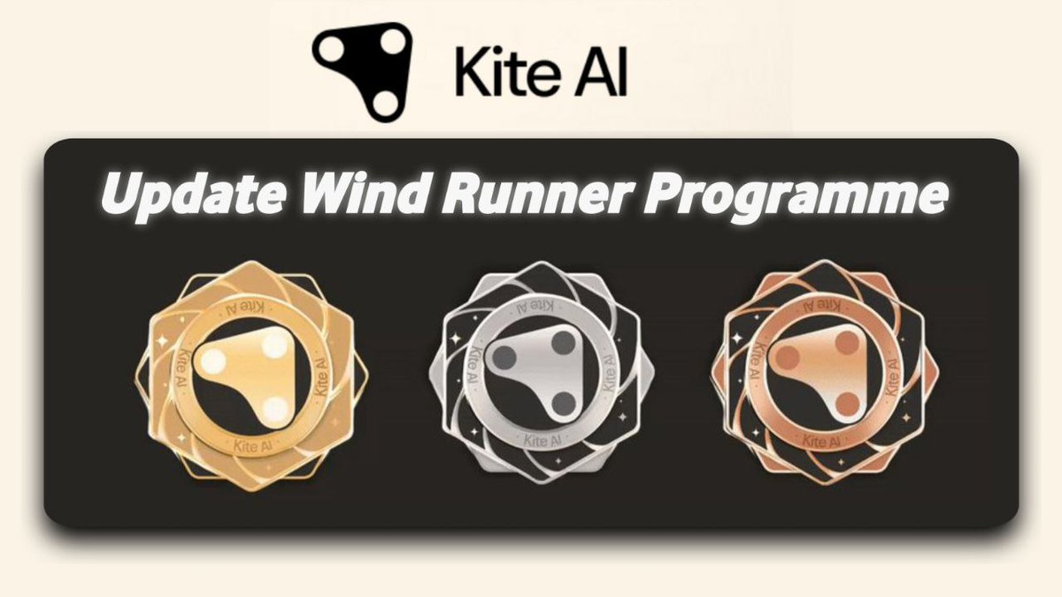 Jaynal9900's tweet image. 🚀 Kite AI “Wind Runner” SBT Program is Live!
@GoKiteAI

💰Funding: $33M

Kite AI rewards top creators on X

🏅 Wind Runner SBT:
A special Soulbound Token

💡 How to Join:
1️⃣ Post great content about Kite AI.
2️⃣ (Op) Share your tweet in discord.gg/gokiteai

#KiteAI #Web3 #SBT