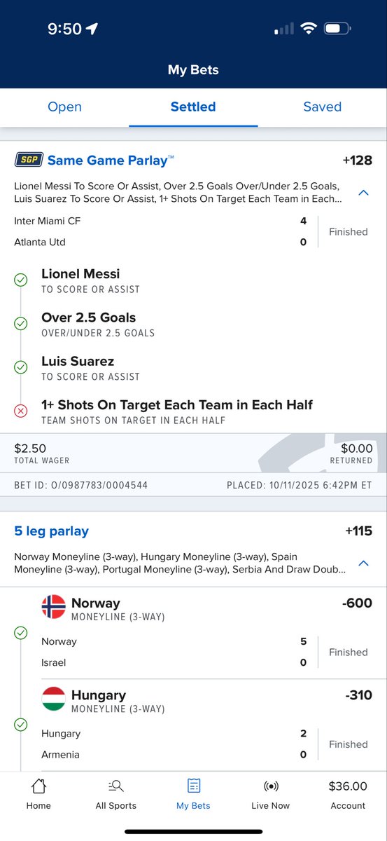 OneVeracious's tweet photo. @FDSportsbook please kindly fix this. Each of the teams had at least one shot on target in each half. Please see other screenshots for evidence. @FanDuel @FDSportsbook https://t.co/T9V9SVAU9e