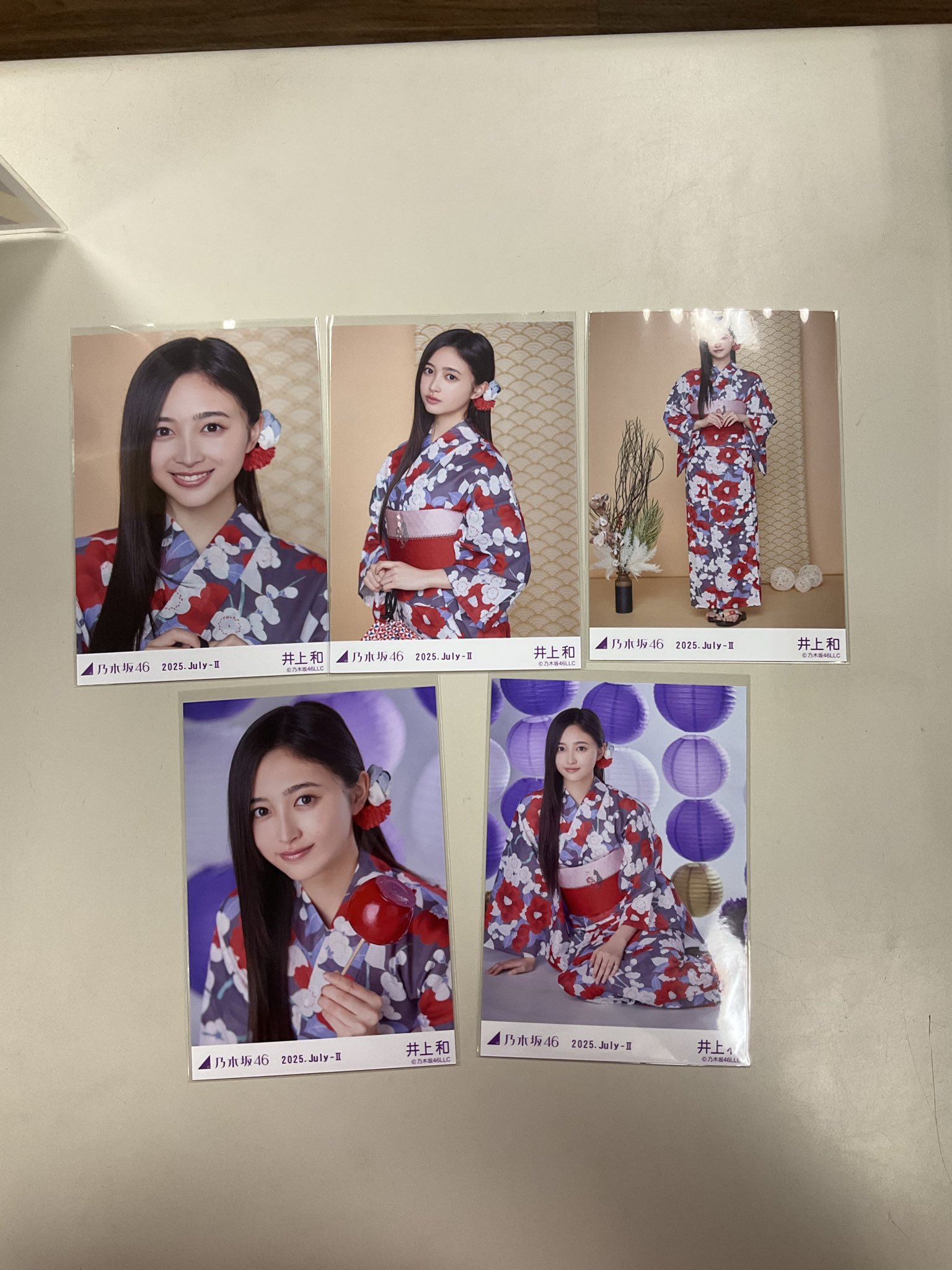 フルコンプ5枚セット井上和 真夏の全国ツアー2025浴衣 値下げしてます フルコンプ5枚セット井上和 真夏の全国ツアー2025浴衣 値下げし