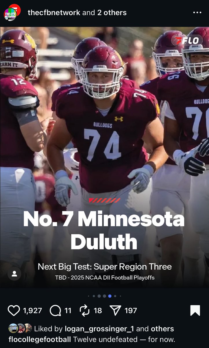NSUWolves_FB's tweet image. Receipts Kept @flosports @thecfbnetwork 

Wolves 34
Dogs 31

#GoWolves #OurWay