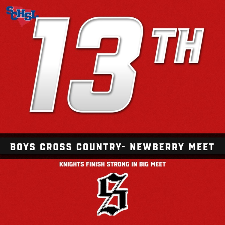 Boys and Girls Cross Country have strong showings at Newberry Meet!