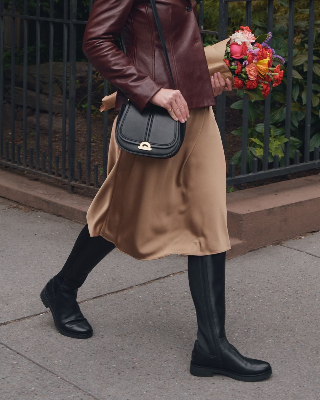 極美品】コールハーングランドシリーズ☆ベルト☆サイドジップロング