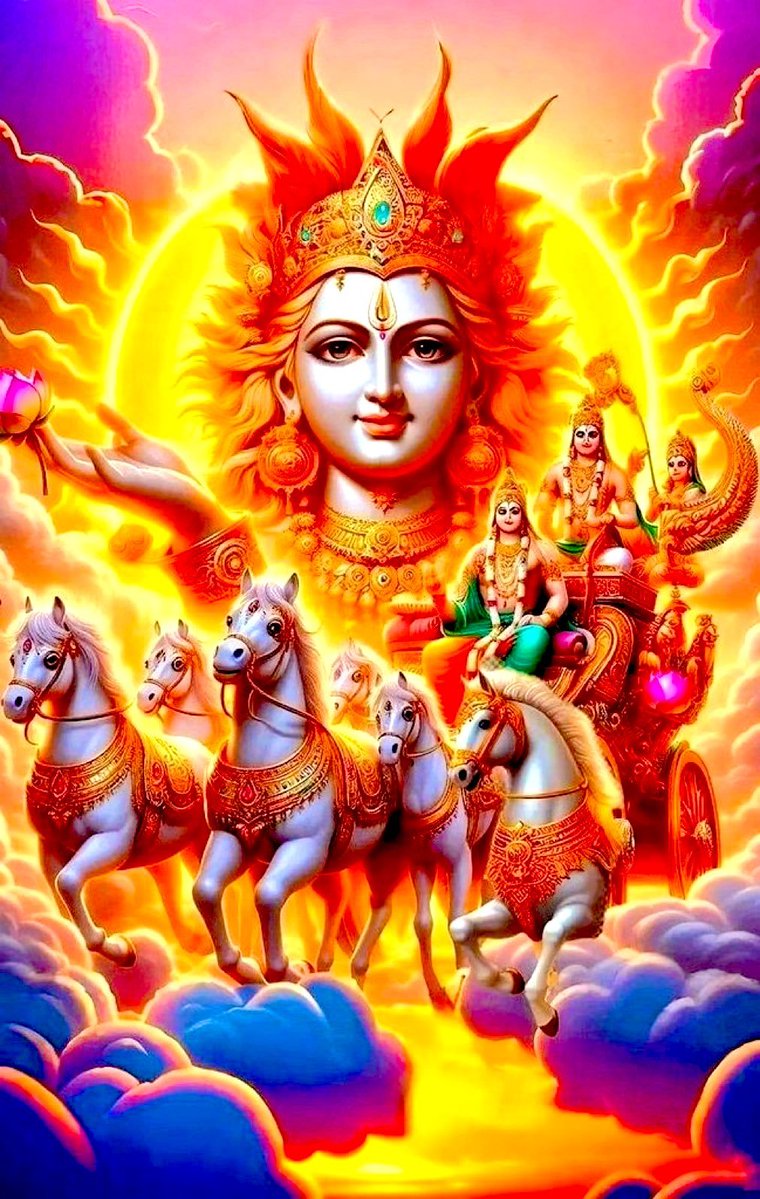 puji1110's tweet image. समस्त सृष्टि में ऊर्जा के दाता सूर्यदेव अदभुत अलौकिक दर्शन 🌲