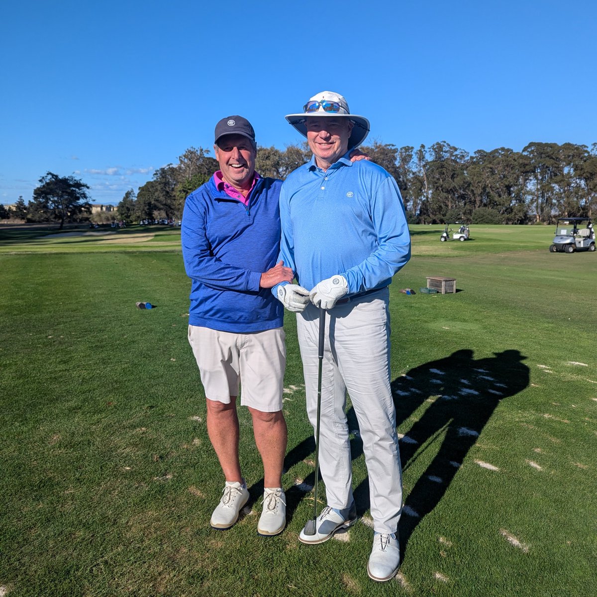 richmondgolfca's tweet photo. Congratulations to former RGC member John Welisch (right) on Your Ace Today on #11 during our Men's Invitational! 👏⛳👏 This was our 2nd hole in one today and the 3rd for the tournament!!! 😮😮😮https://t.co/5F2Le1zWHZ https://t.co/P8E00X4t9R