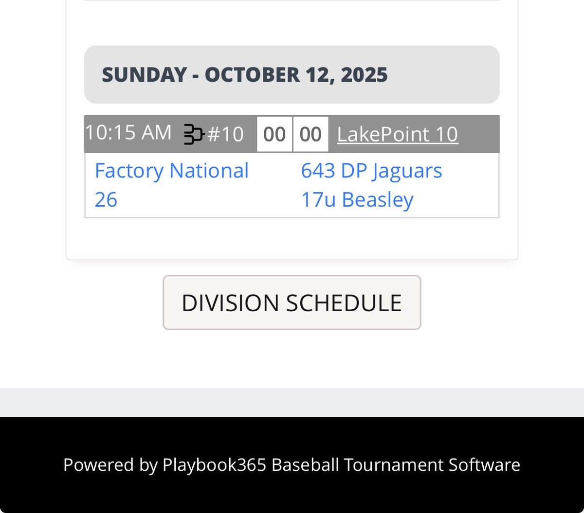 Bracket play begins in the morning <a href="/brandonsreeder/">Brandon Reeder</a> <a href="/BPC_Recruits/">Battisto Performance & Consulting</a>