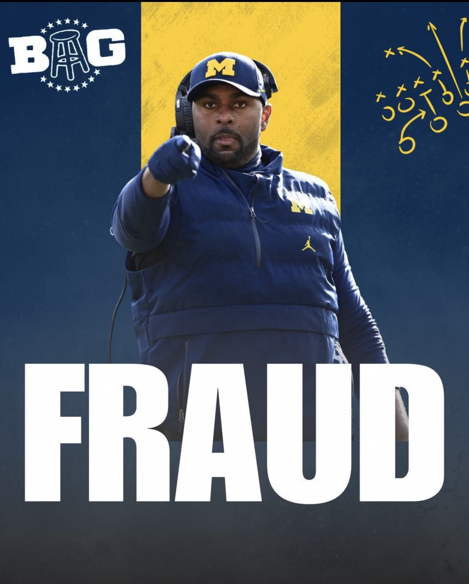Nolan48915's tweet photo. @UMichFootball FIRE THIS CLOWN RIGHT NOW 🤡 https://t.co/wffAelt9qF