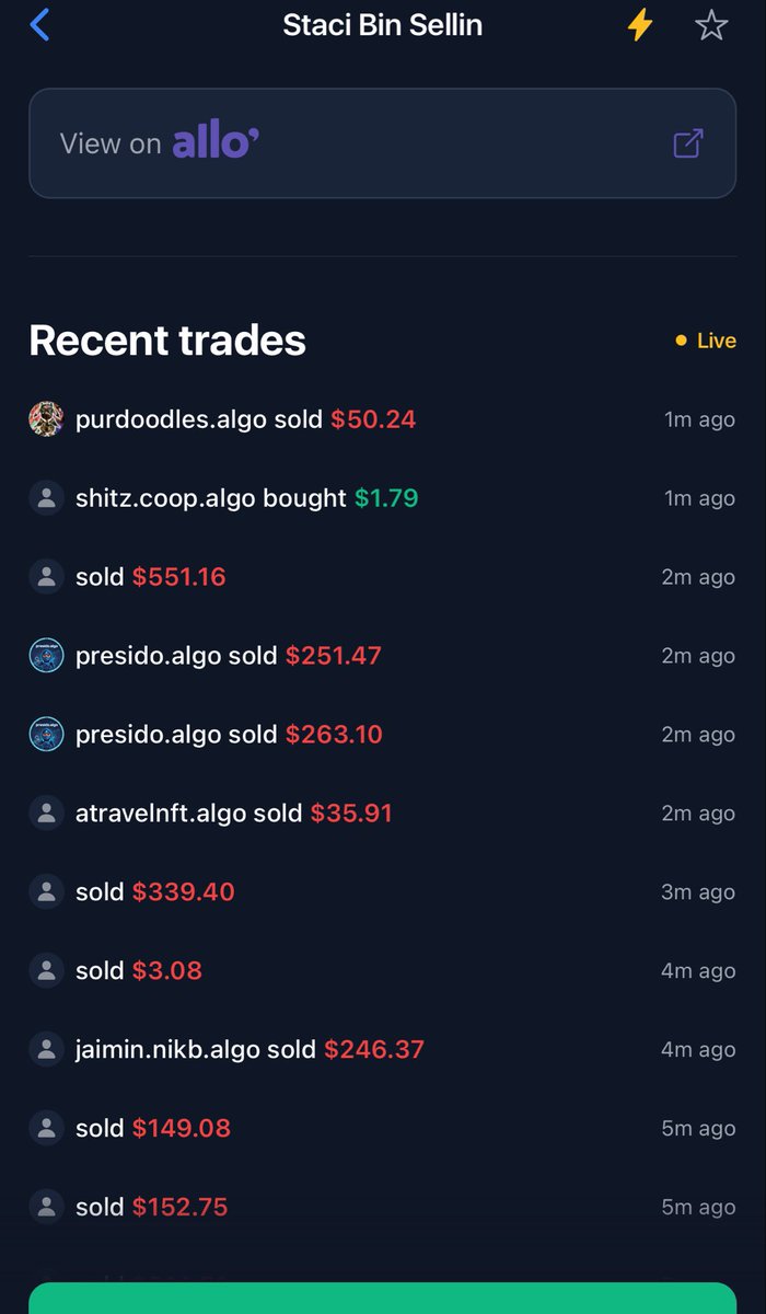 _NodeKeeper_'s tweet image. Don’t want to hear any of these cunts bitching about algo poors
